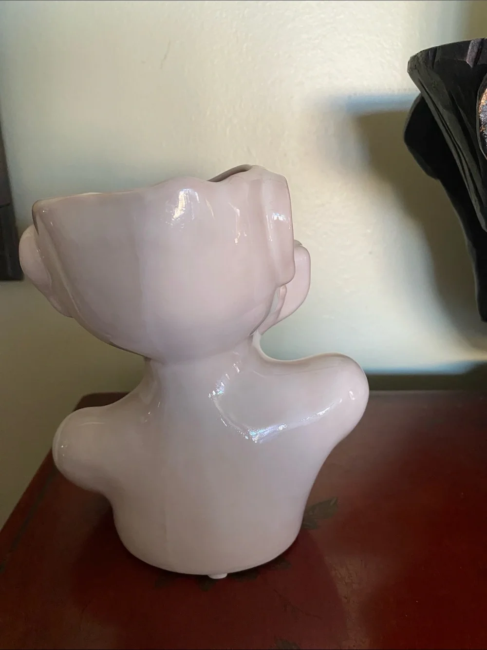 Modern Ceramic Face Sculpture Planter /vase